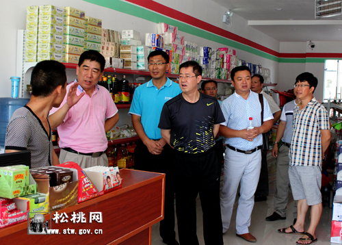 冉晓东到松桃经济开发区调研