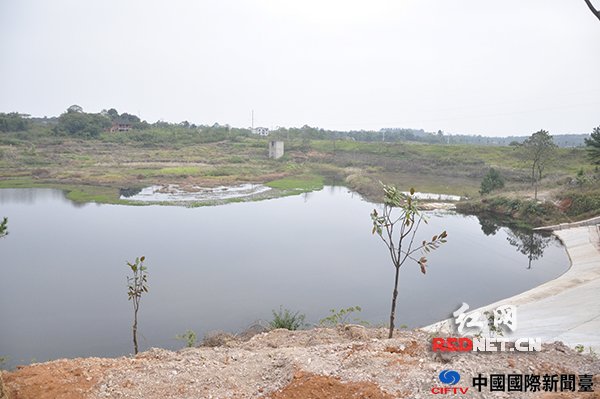 杨梅村翻修后的水库蓄水能力大大提升,面貌焕然一新。