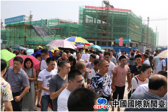1470982099072070106.png 大红门面辅料市场明年上半年完成疏解 数百家商户赴永清考察